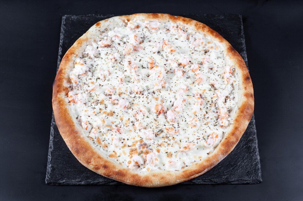 Пицца с креветками 30 см