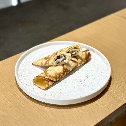 Блинчики с курицей и грибами