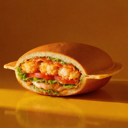 Бургер НЛО «Креветки Том-Ям»