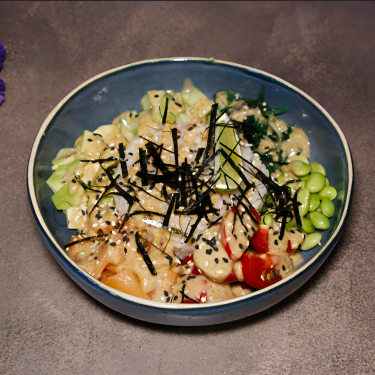 Поке с лососем