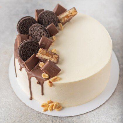 Торт "Сникерс"