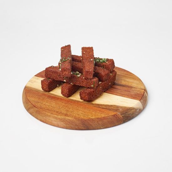 Гренки чесночные с соусом "Тартар"