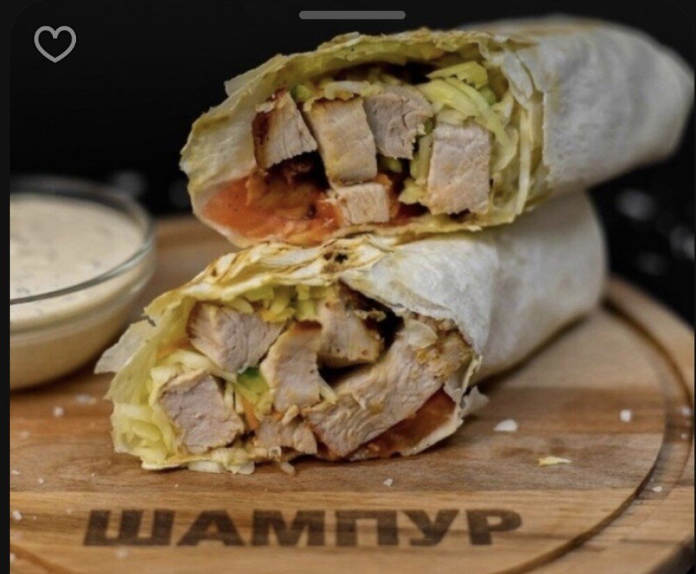 Шаурма по-Ливански со свининой