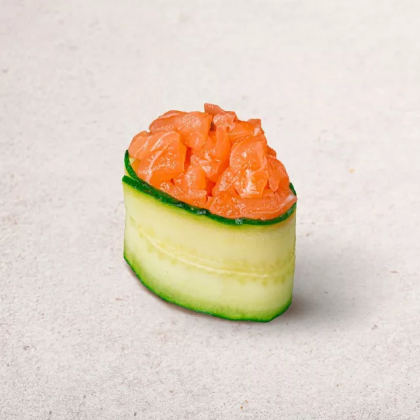 Капа гункан с лососем