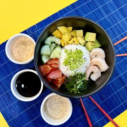 Поке с креветкой