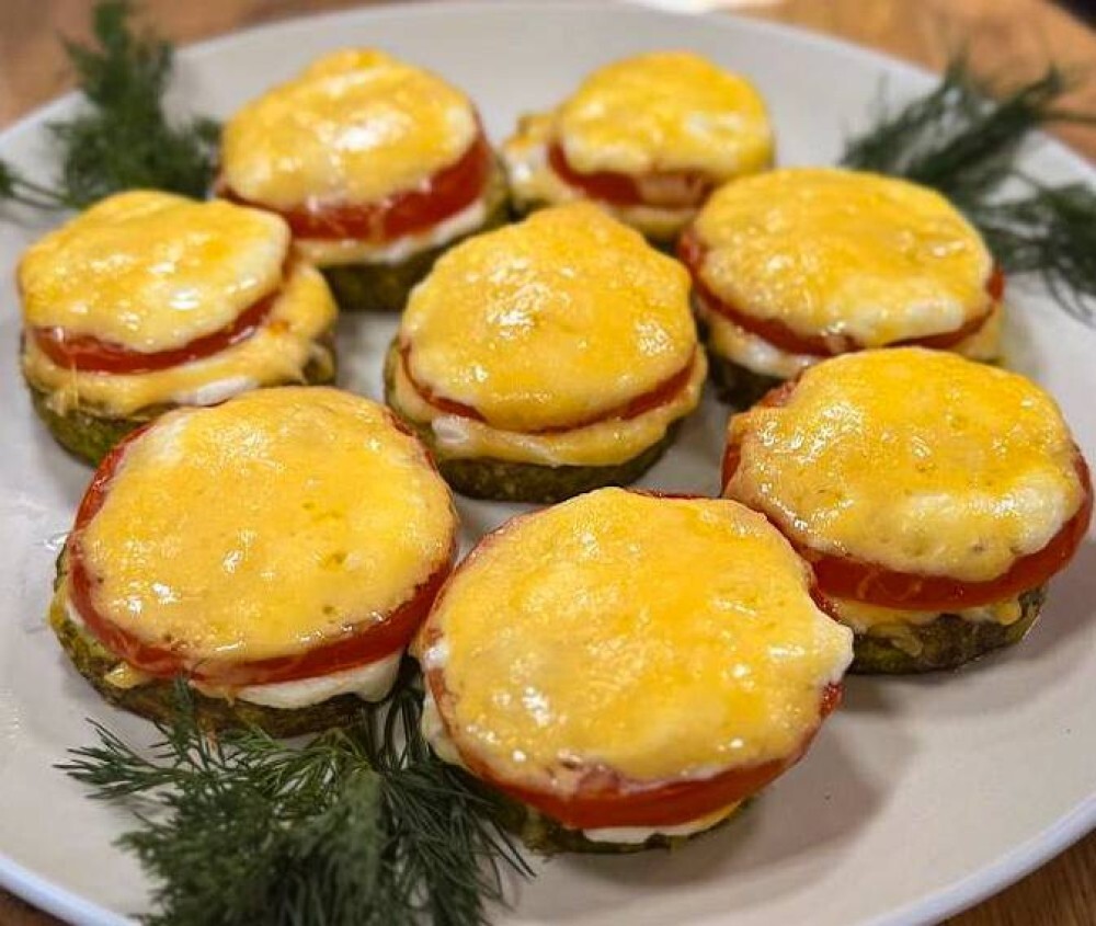 Кабачки под шапкой