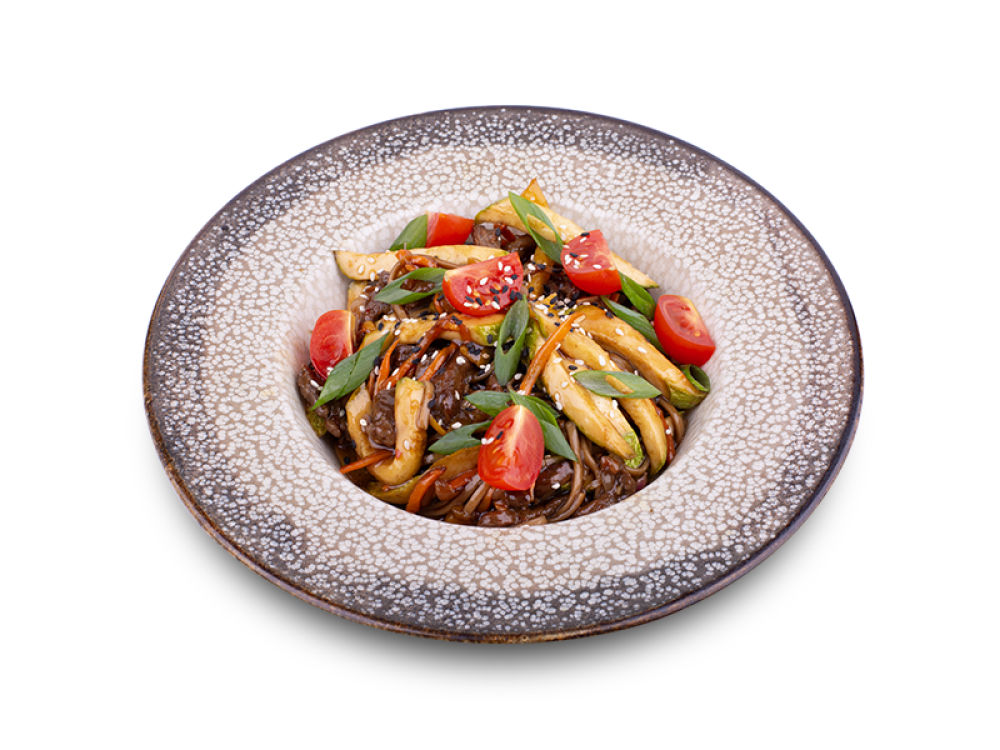 Соба с говядиной