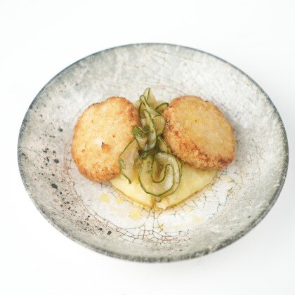 Куриные котлеты с картофельным пюре