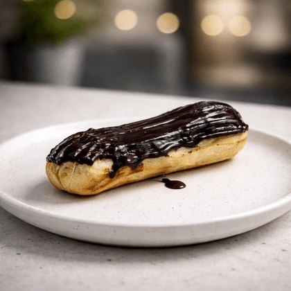 Эклер шоколадный