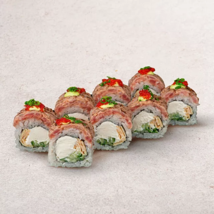 Абури с лососем