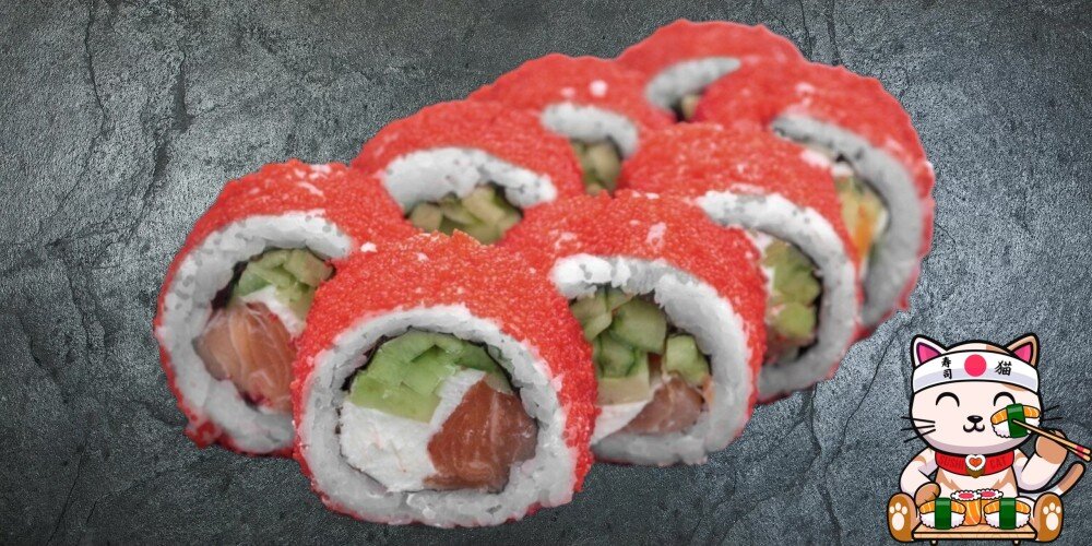 Калифорния с лососем