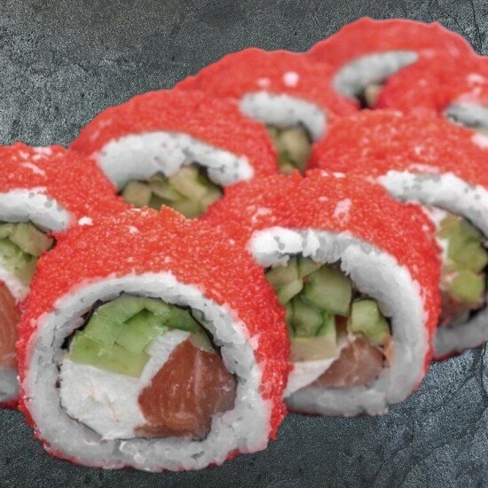 Калифорния с лососем