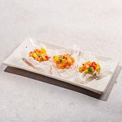 Тартар из лосося