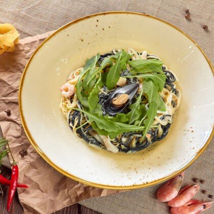 С Чернилами каракатицы