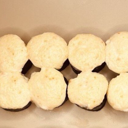 Запеченный кальмар креветка