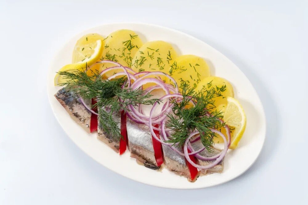 Селёдка с картошкой