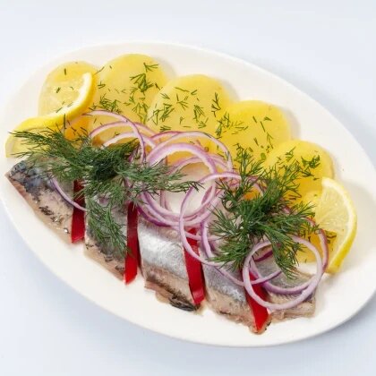 Селёдка с картошкой