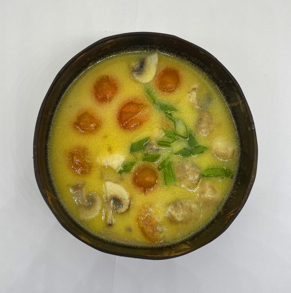 Сырный суп с курицей