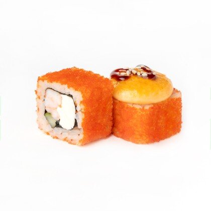 Запеченный с креветкой