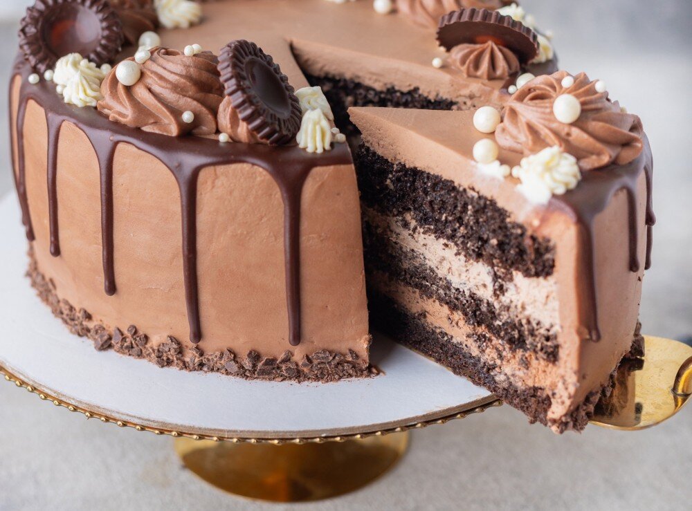 Торт "Шоколадно-муссовый"