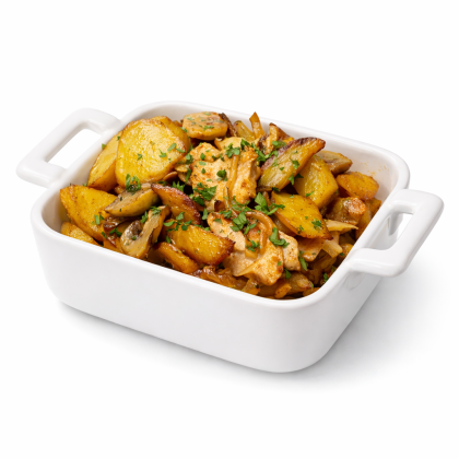 Жаренка с курицей