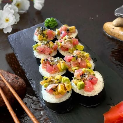 Тартар ролл с тунцом