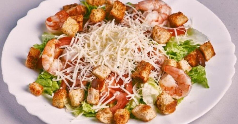 Цезарь с креветками