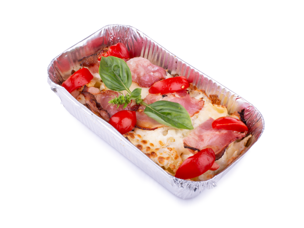 Паста "Карбонара" из печи