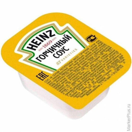 Соус Heinz горчичный дип-пот