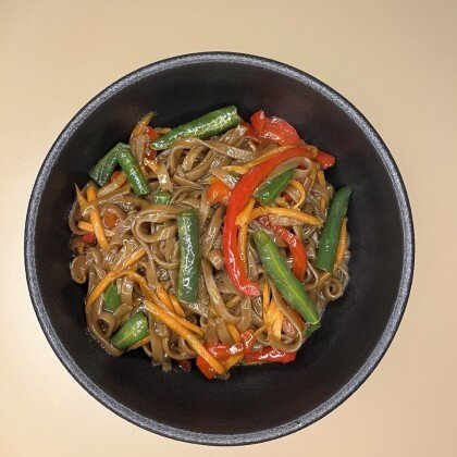 Соба с овощами