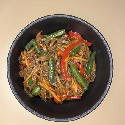 Соба с овощами