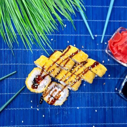 Жареный с курицей