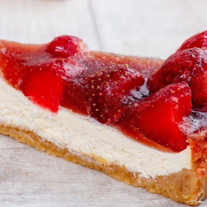 Чизкейк с ягодами