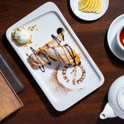 ШТРУДЕЛЬ С ЯБЛОКОМ