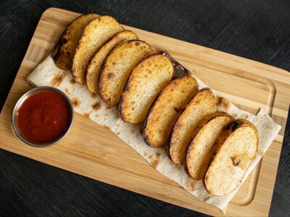 Картофель на мангале