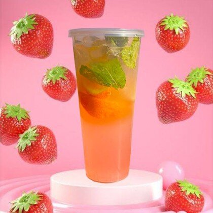 Мохито Клубничный