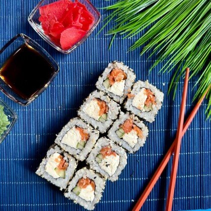 Сливочный с лососем