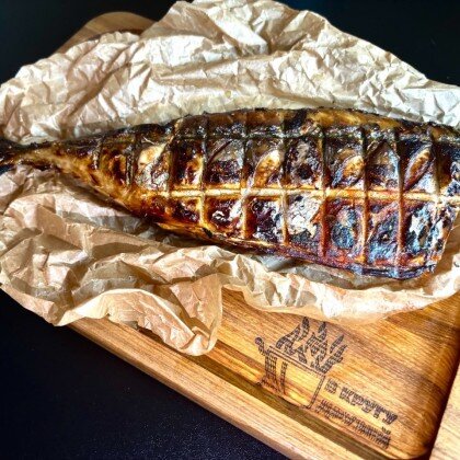 Скумбрия на гриле