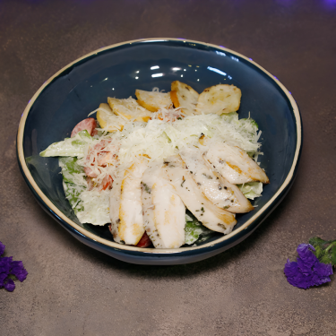 Салат «Цезарь» с курицей