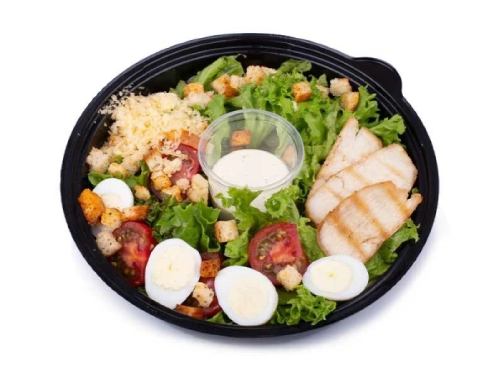 Салат "Цезарь с курицей"